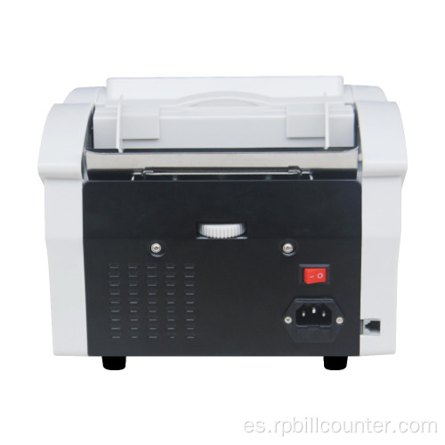 Venta caliente máquina de conteo de efectivo R689 pantalla LCD contador de facturas UV y detector de dinero MG